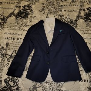 VanHeusen Boys Navy Blue suit Size 5